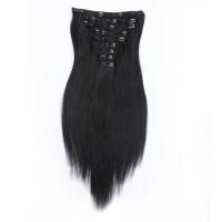 Clip in human hair suppliers wholesale hair extensions clips in weave